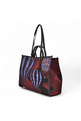 Borsa donna in tessuto stampato. MY BEST BAG | 1009-PLANETARIE